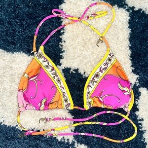Y2K Juicy Couture Bikini Top sz M